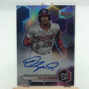 Elijah Green On-Card Auto